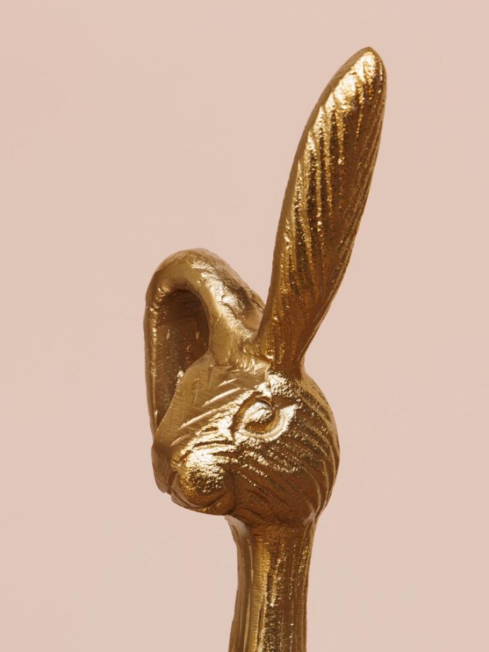 Lapin debout en laiton – Image 5