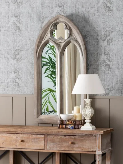 Miroir bois Chartres Ixia