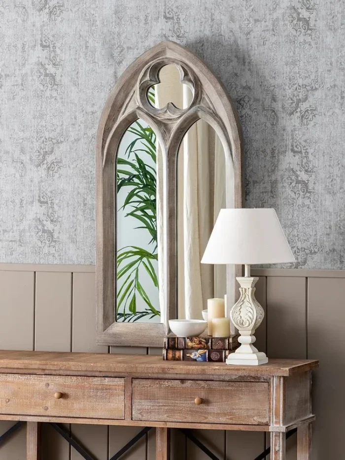 Miroir bois Chartres Ixia