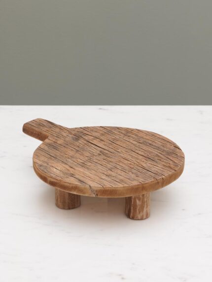 Planche bois recyclé ronde Chehoma
