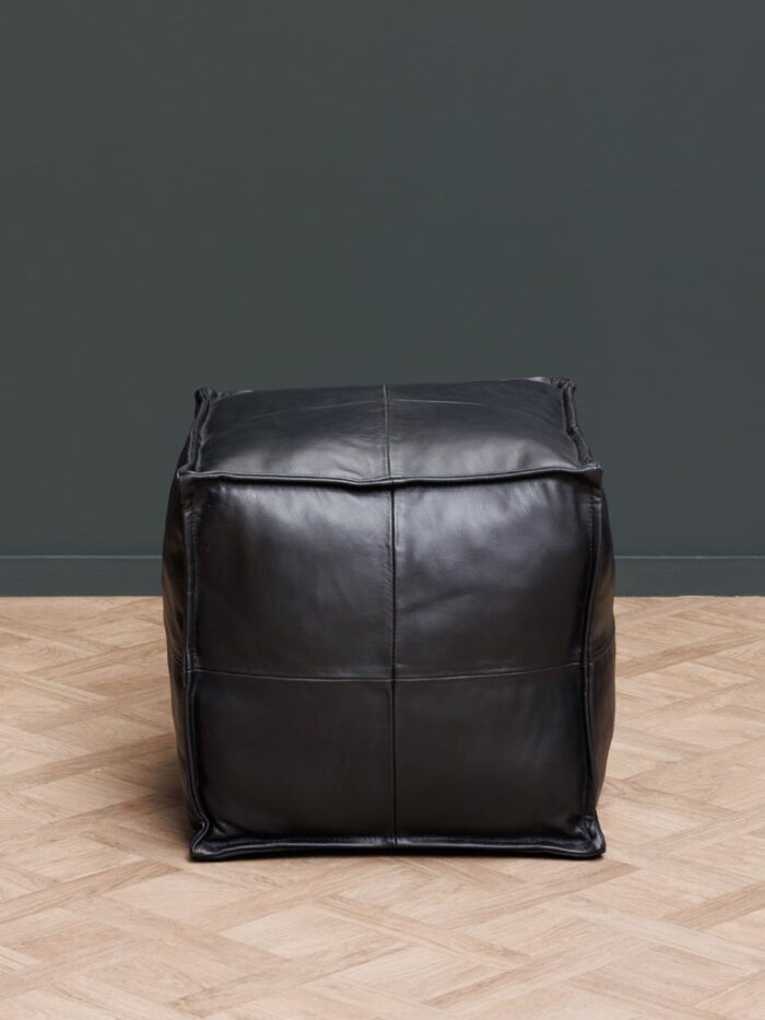 Pouf noir Marceau – Image 2