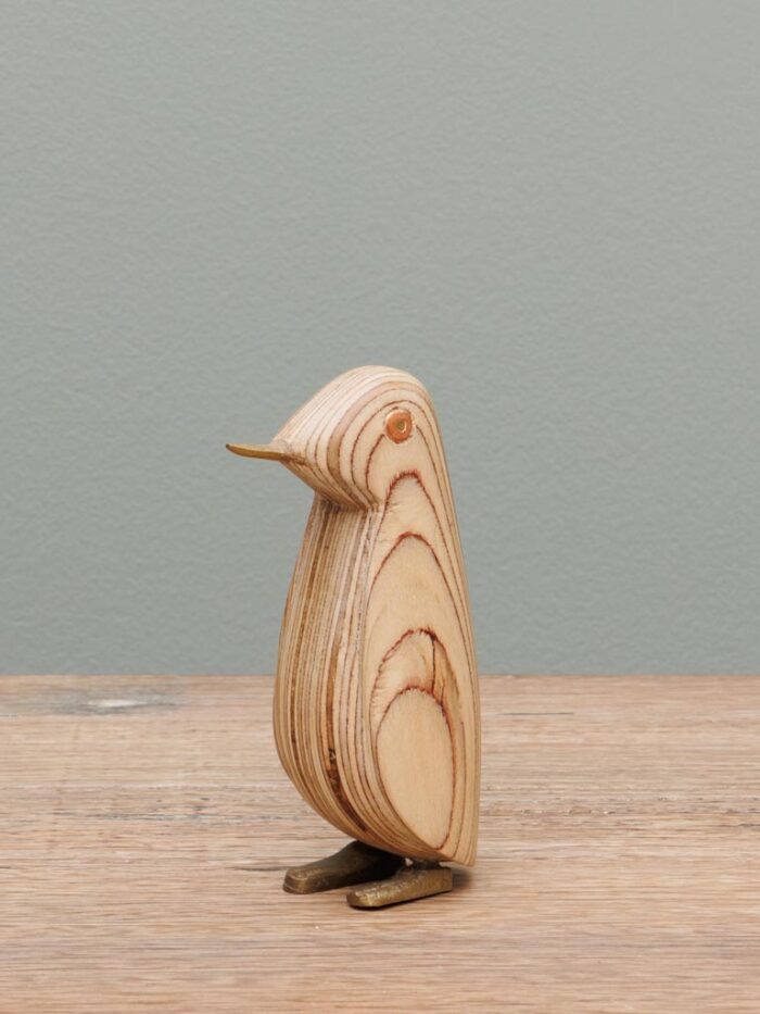 Set de 2 pingouins en bois – Image 4