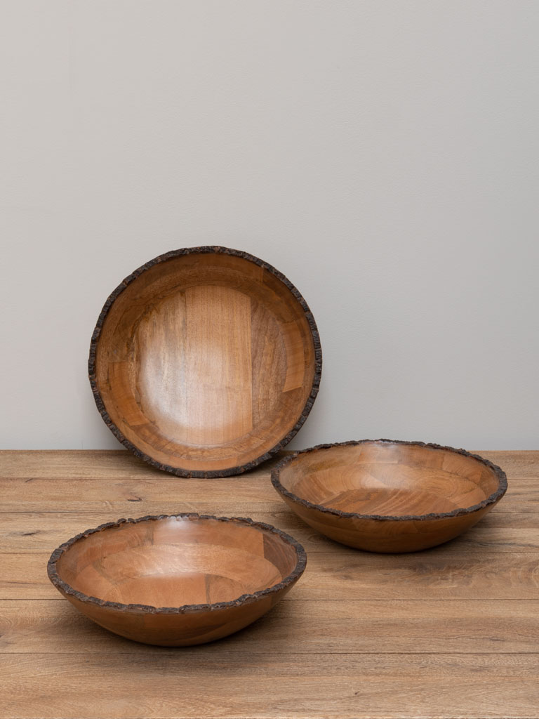 Set de 3 saladiers Forest Chehoma