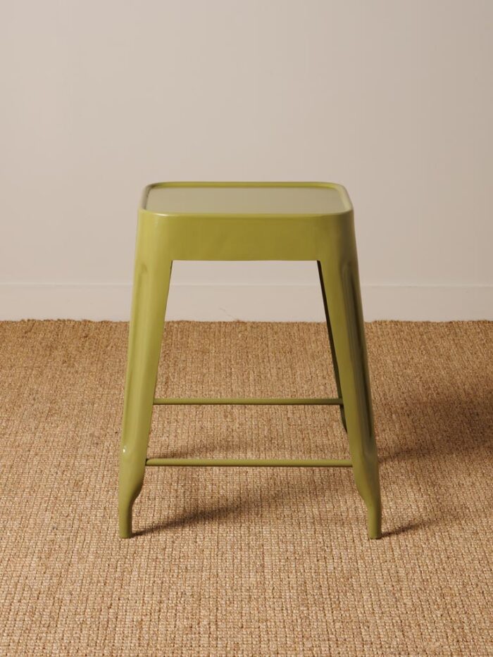 Tabouret laqué olive Jammin – Image 2