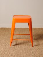 Tabouret laqué orange Jammin – Image 2