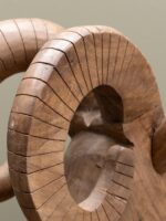 Tête de bélier XL manguier naturel – Image 5