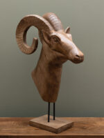 Tête de bélier Xl manguier naturel Chehoma