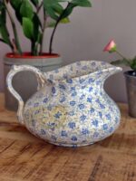 Pichet céramique fleurs bleues – Image 2