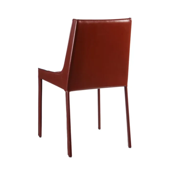 Chaise cuir marron Lupo – Image 4