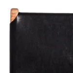 Chaise cuir noir Bradford – Image 6
