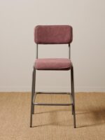 Chaise de comptoir bordeau Fairmont – Image 2