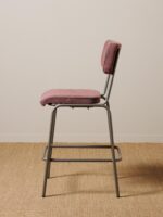 Chaise de comptoir bordeau Fairmont – Image 3