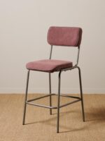 Chaise de comptoir bordeau Fairmont Chehoma