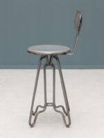 Chaise patine grise Valéry – Image 4