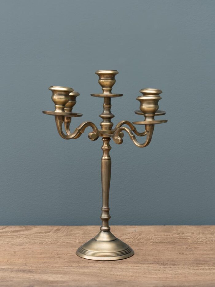 Chandelier 5 bougies Château – Image 2