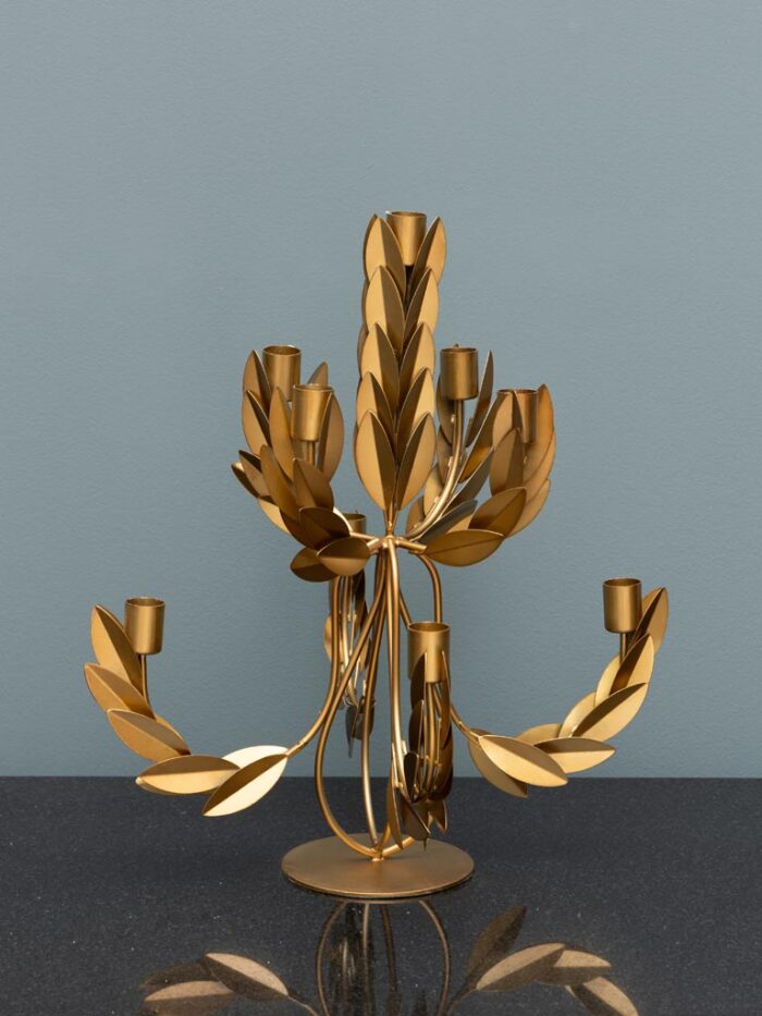 Chandelier 9 bougies Laurier – Image 2