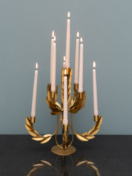 Chandelier 9 bougies Laurier Chehoma