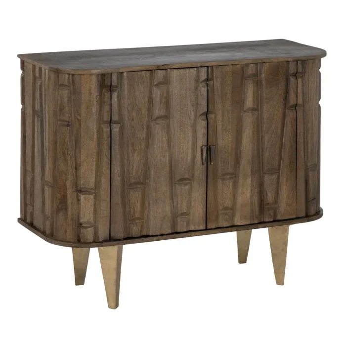 Commode marron manguier Tera – Image 2