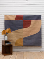 Grand tapis Abstract laine et jute Chehoma