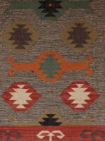 Grand tapis kilim Navajos – Image 3