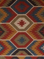 Grand tapis kilim Pueblos – Image 3
