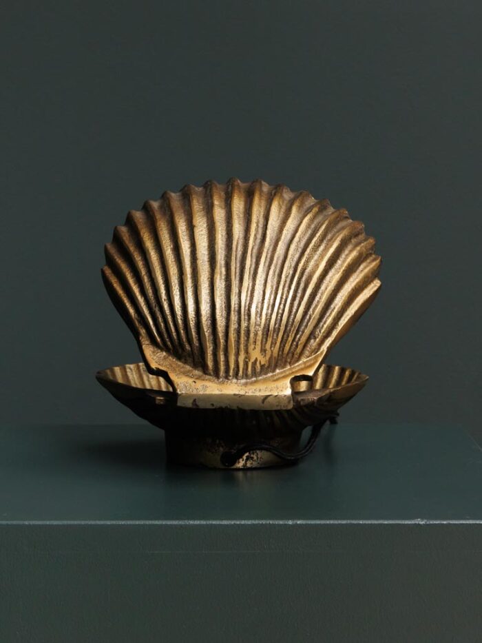 Lampe à poser coquillage doré Ariel – Image 3