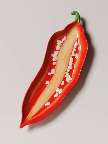 Plat poivron rouge Chehoma