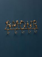 Porte manteau mural Amour fleuri – Image 2