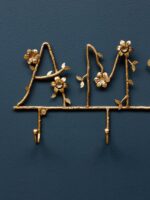 Porte manteau mural Amour fleuri – Image 3