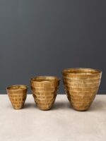 Set de 3 vasques martelées Loulé – Image 2