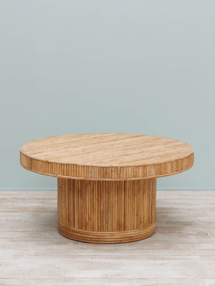 Table basse ronde rotin Barbade Chehoma