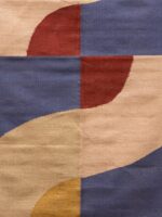 Tapis Abstract laine et jute – Image 3