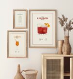 cadre cocktail Il Negroni Guzzerie