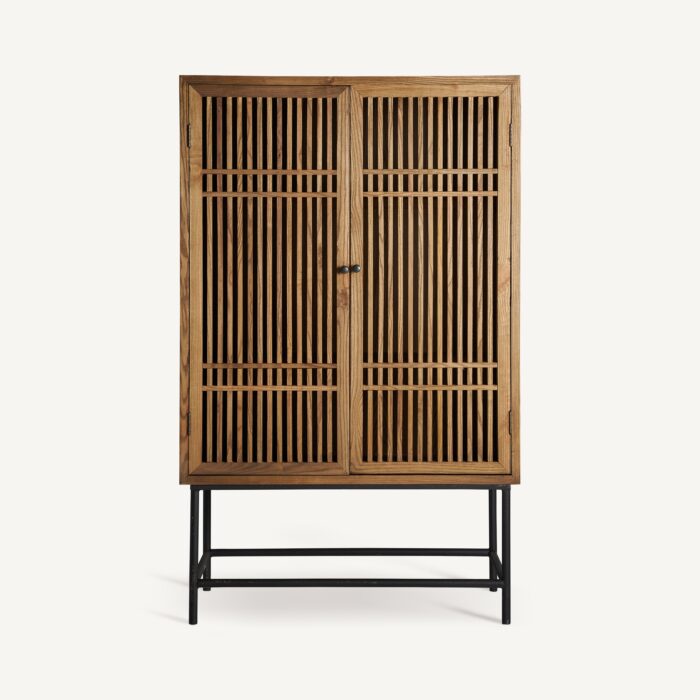 Armoire Stripped Wood – Image 3