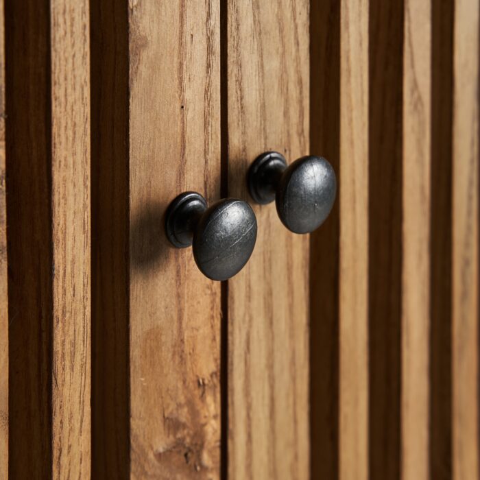 Armoire Stripped Wood – Image 5