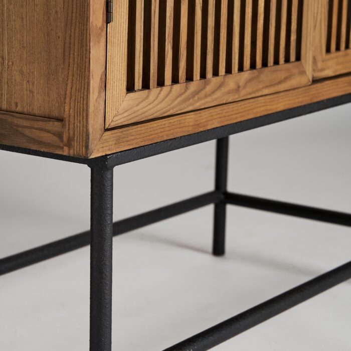 Armoire Stripped Wood – Image 6