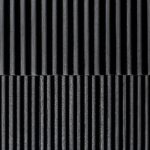 Bibliothèque Plissé Wood Black – Image 4