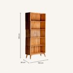 Bibliothèque Plissé Wood – Image 5