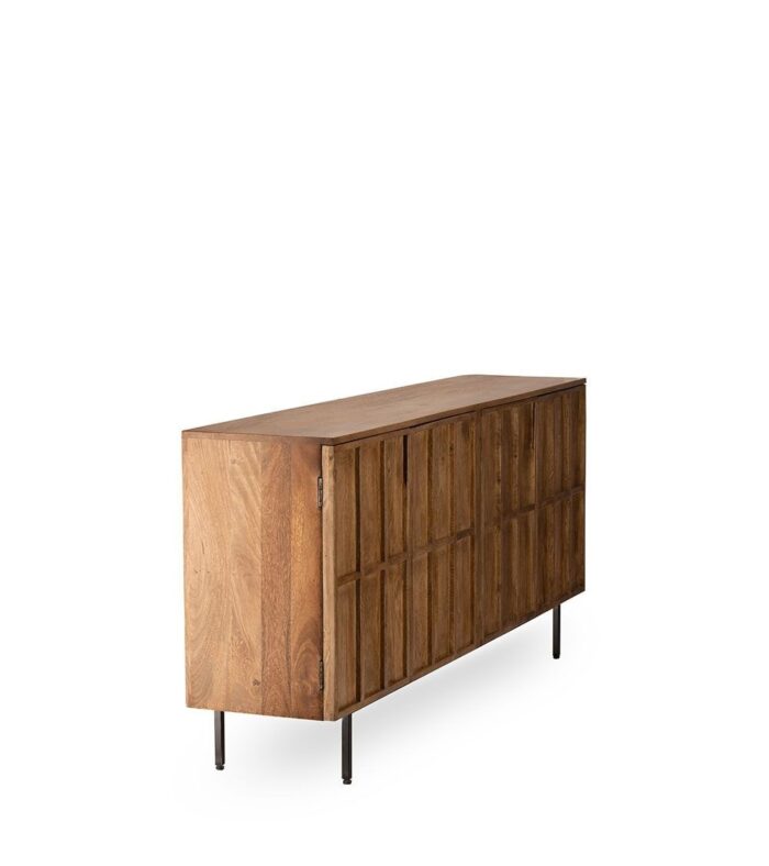 Buffet Ventura Bois Naturel 4 Portes – Image 5