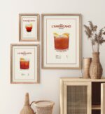 Cadre cocktail Americano Guzzerie