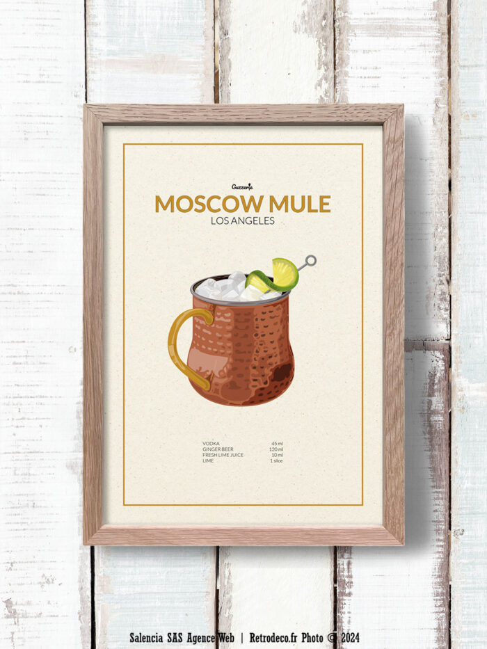Cadre cocktail Moscow Mule