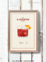 cadre cocktail il negroni guzzerie
