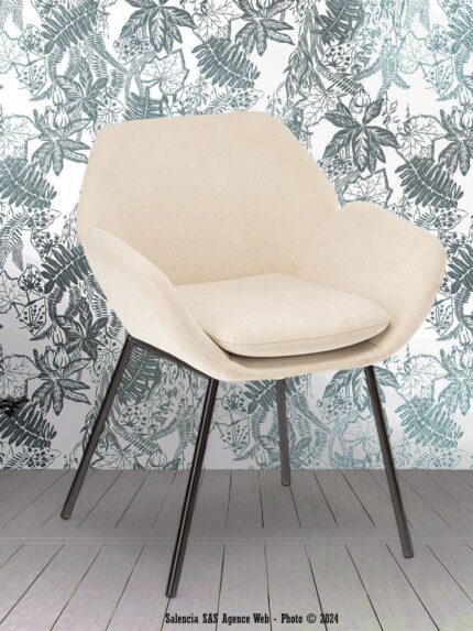 Chaise Ribera Crème Athezza