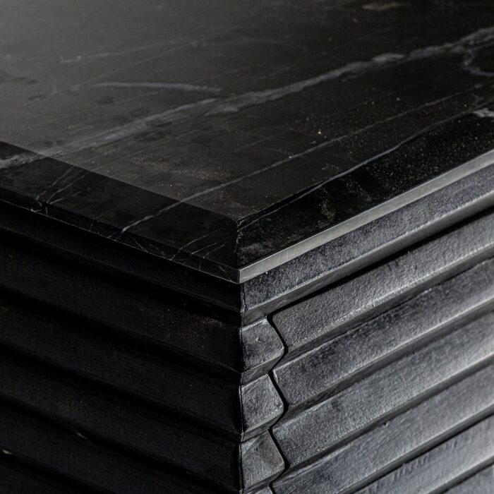 Commode Plissé Wood Black – Image 6