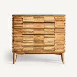 Commode Plissé Wood Brown – Image 3