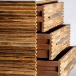 Commode Plissé Wood Brown – Image 6