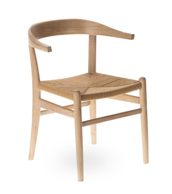 Fauteuil de Table Lyndon Naturel – Image 2