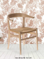 Fauteuil de Table Lyndon Naturel Athezza