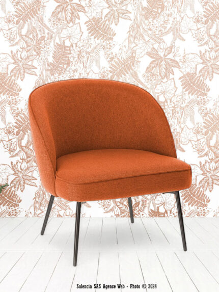 Fauteuil Luca Orange Athezza