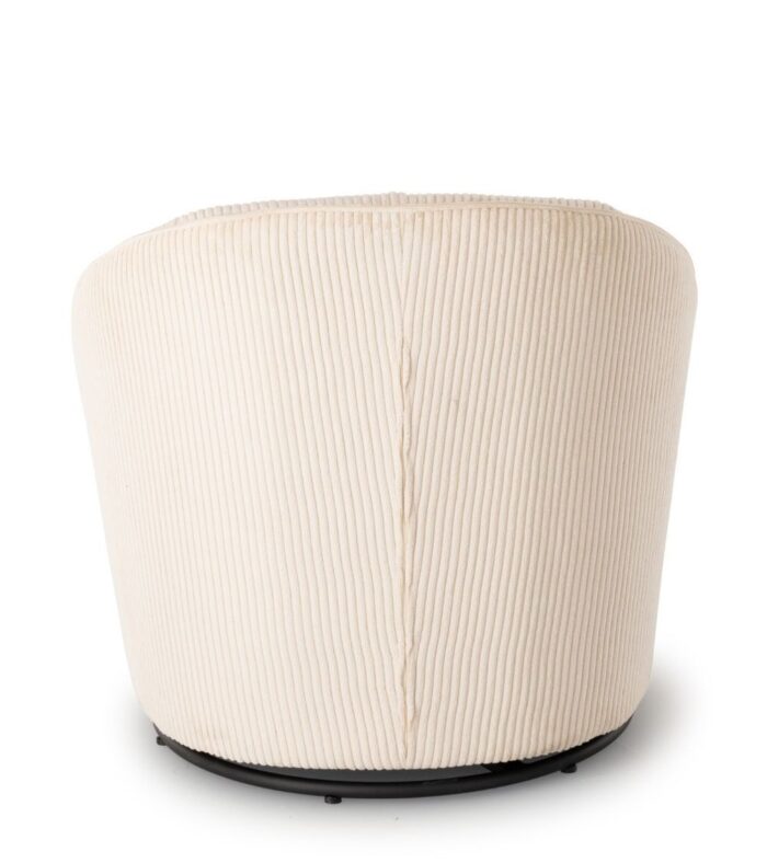 Fauteuil Pivotant Viby Beige – Image 5